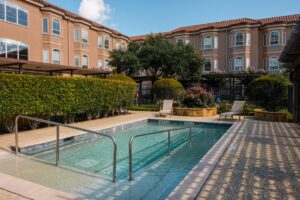 Swimming pool at The Hamptons at Meadows Place
