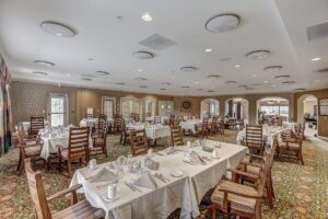Dining area at The Hampton at Meadow Place