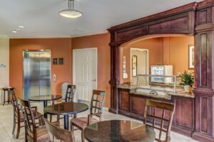Dining area at The Hampton at Meadow Place