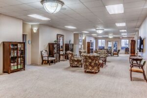 Library at The Hampton at Meadow Place