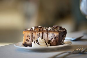 chocolate chip cheesecake